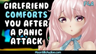 F4A - Freundin tröstet dich nach einer Panikattacke - Panikattacke Trost Rollenspiel Audio