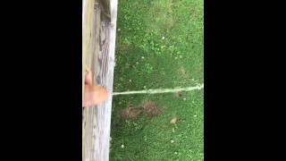 デッキからパワー小便!おしっこコントロール