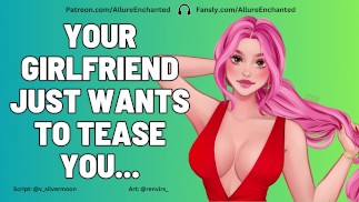 Tu novia solo quiere burlarse de ti - ASMR Audio Roleplay
