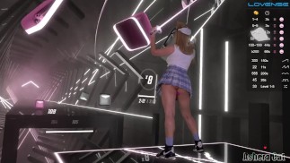 Beat Saber 🔥 Gioco a livello esperto con vibratore 💖 Queencard - (G)I-DLE