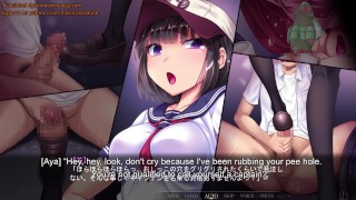 Niesamowity ekshibicjonizm Hentai Femdom przez uczennicę
