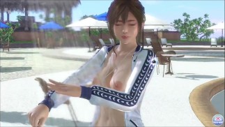 Dead or Alive Xtreme Venus Vacation Мисаки Возьми свой знак Купальник Обнаженный мод Фансервис Признательность