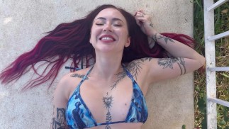 agonia linda ao ar livre