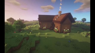 Jak postavit klasický dům ve tvaru písmene L v Minecraftu