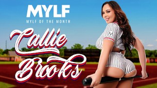 MYLF Miesiąca - Callie Brooks Zapewnia Zajawkę Swojego Życia Seksualnego I Ujeżdża Szczęśliwego Kutasa
