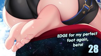 Locktober Challenge With Eula (femdom, feet, edging, jerk off challenge)