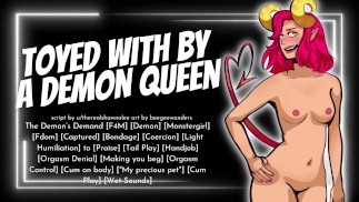 Demon Queen te captura y roba tu semen! || FDOM Monstergirl ASMR Juego de rol para Men