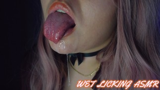 ASMR NAT 💦LIKKEN👅TOTDAT JE TEVREDEN BENT | GEPASSIONEERD OOR LIKKEN (3DIO), LENS LIKKEN