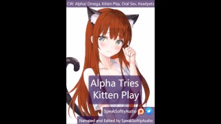 Futa Female Alpha tenta Kitten jogar F/A