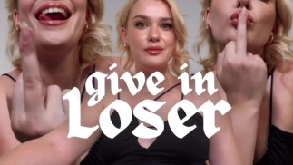 Humillación Verbal Perdedor Fetish Chica Blonde Femdom Bully JOI