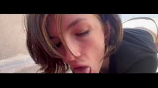 Subimos a la terraza a escondidas y me da toda la leche  Alexa Kitten y Noah Pells