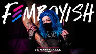 HETEROFLEXIBLE - Goth Femboy Edward Terrant reitet Hetero-Footballer Angel Elias den Schwanz