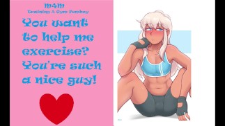 [M4M] Scopare un femboy in palestra | ASMR