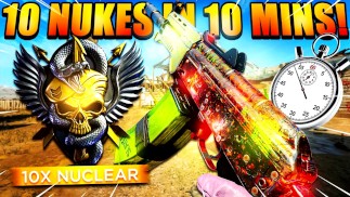 10 ЯДЕРНЫХ ЗАРЯДОВ за 10 МИНУТ! ☢️ (Call of Duty CRAZY FAST Nukes)