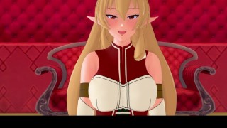3D / Anime / Hentai, Mushoku Tensei Jobless Reïncarnatie: Elinalise Dragonroad houdt echt van lul!