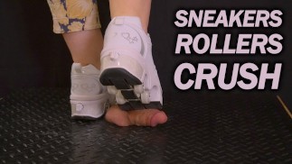 Schoenjob met roller sneakers CBT - TamyStarly - Bootjob, vertrappen, ballbusten