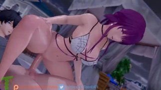 Kafka é um sonho | Impacto Honkai | Animação NSFW