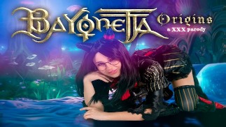 Liz Jordan Jako Mocná Cereza Je Konečně Připravena Cítit Vaše D V BAYONETTA ORIGINS XXX