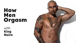 ADULT TIME - Wie Männer mit Big Dick Stud King Noire zum Orgasmus kommen! SIEH IHM BEIM WICHSEN ZU! - VOLLSTÄNDIGE SZENE