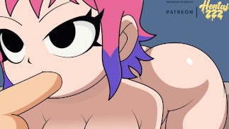 Scott Pèlerin Hentai Ramona Fleurs et Scott Première Fois