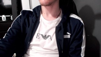 Chav webcam show wank