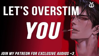 OVERSTIMMING You Cause Your Boyfriend Can't || Male Moaning || NSFW Boyfriend ASMR