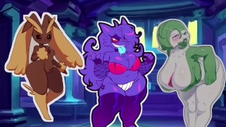 Chyťte ducha Pokémon F4M, Femdom, Gardevoir, Gengar, Více Dívek