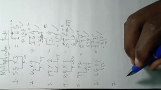 Mijn romantische wiskundeleraar neuken nadat ze haar dit geleerd heeft! Grote kont Ebony