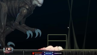 Alien quest EVE - Baisée par deux extraterrestres futanari