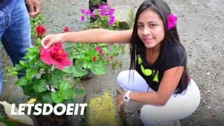Brunette Maria Antonia Alzate ramassée pour une baise profonde - LATINA MILF