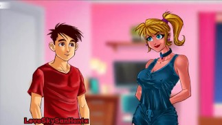高校の日-パート35-LoveSkySanHentaiによる非常に恥ずかしがり屋の女の子