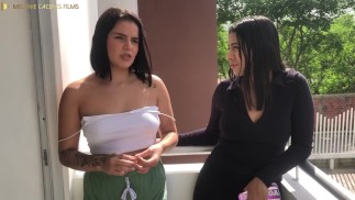 Geile bbw stiefmoeder trio - enorme konten - pov