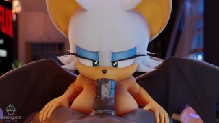 Rouge the bat te chupa hasta dejarte seco | Merengue Z