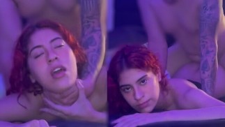 Sesso appassionato con petite latina