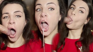 Mein Neujahrswunsch: Harter Blowjob