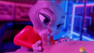 Bunnygirl oficial hopps enjoying my big dick furry short hentai zootopia