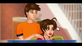 Monde des demi-soeurs # 101 - Massage du cou par MissKitty2K