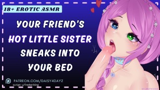 ASMR || Vriend's Hot universiteitszus sluipt in je bed [Sletterig fluisteren] [Audio rollenspel]