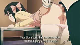 Schöne Schönheit mit Brüsten liebt es, ihren Arsch gefickt zu bekommen | Hentai