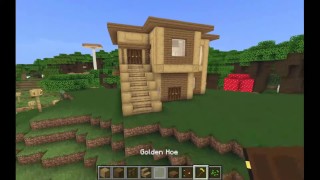 Jak postavit moderní dřevěný dům v Minecraftu