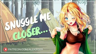 かわいい彼女と居心地の良いキャンプハドルファック♡ | ASMRオーディオロールプレイ