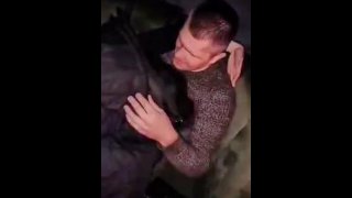 Vreemde filmt terwijl we neuken in de club