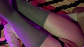 The best young model masturbates with props and is penetrated and fucked from behind