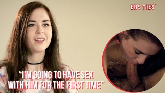 Ersties - Brünettes Babe Hat Sex Mit Einem Mann, Den Sie Nicht Kennt