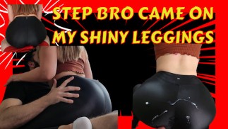 Stiefbroer wil over mijn glimmende leggings klaarkomen