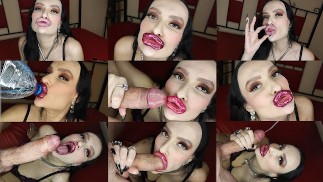 Promo : Lip job sur grosse bite immédiatement après augmentation des lèvres
