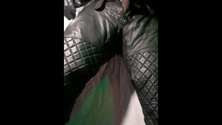 3 天装载皮革卸载上视图