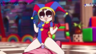Pomni BLOWJOB BAISE COWGIRL ET REÇOIT UN CREAMPIE The Amazing Digital Circus HENTAI BIG ASS PARODY