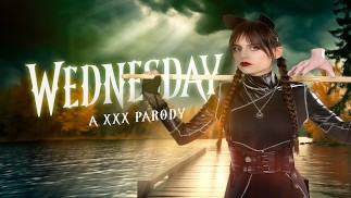 Angel Windell como novia gótica WEDNESDAY ADDAMS quiere ver lo que puedes hacer, Normie