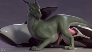大きなオルカはドラゴンをファック